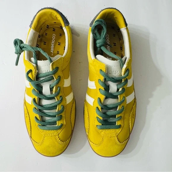 COOLWAY Kizuno Yellow Mellow Sneaker Size 6 - Picture 6 of 16